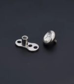 Tek Taşlı Dermal Piercing - Görsel 3