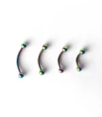 Hologram Çift Top Kaş Piercing