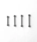 1.2 MM Gümüş Standart İlk Delim Göğüs Piercing