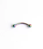Hologram Çift Top Kaş Piercing - Görsel 3