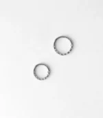 Menteşeli Taşlı Halka Piercing - Görsel 2